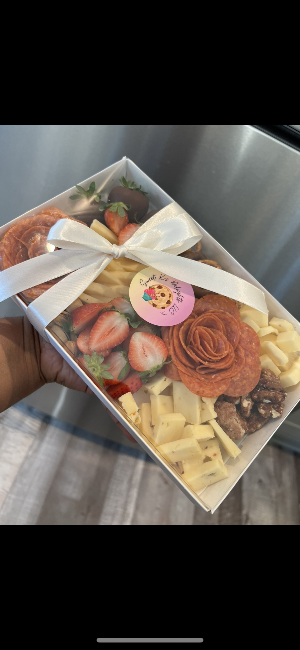 Chocolate covered strawberries & Charcuterie