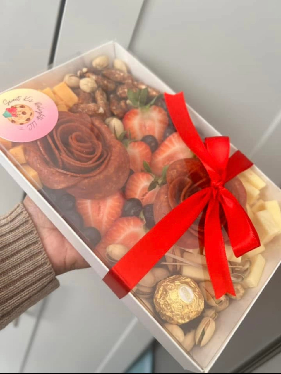 Chocolate covered strawberries & Charcuterie