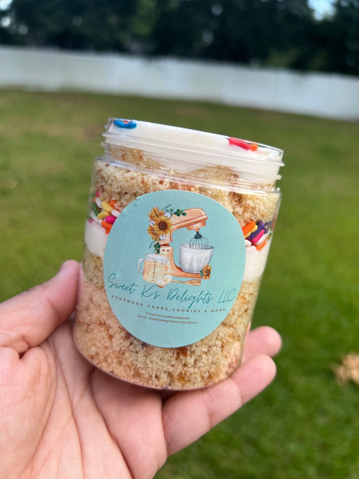 Puertorican Almond Cake Jar