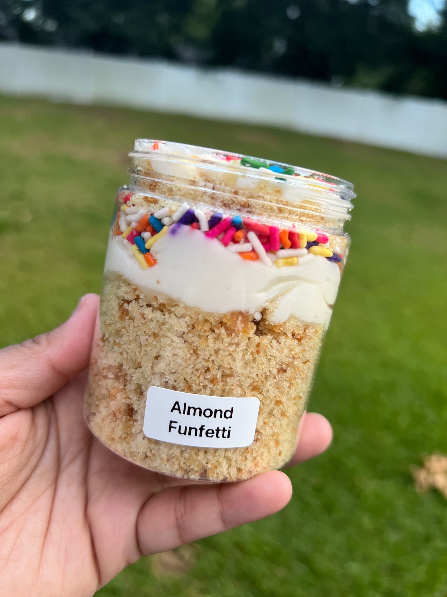 Puertorican Almond Cake Jar