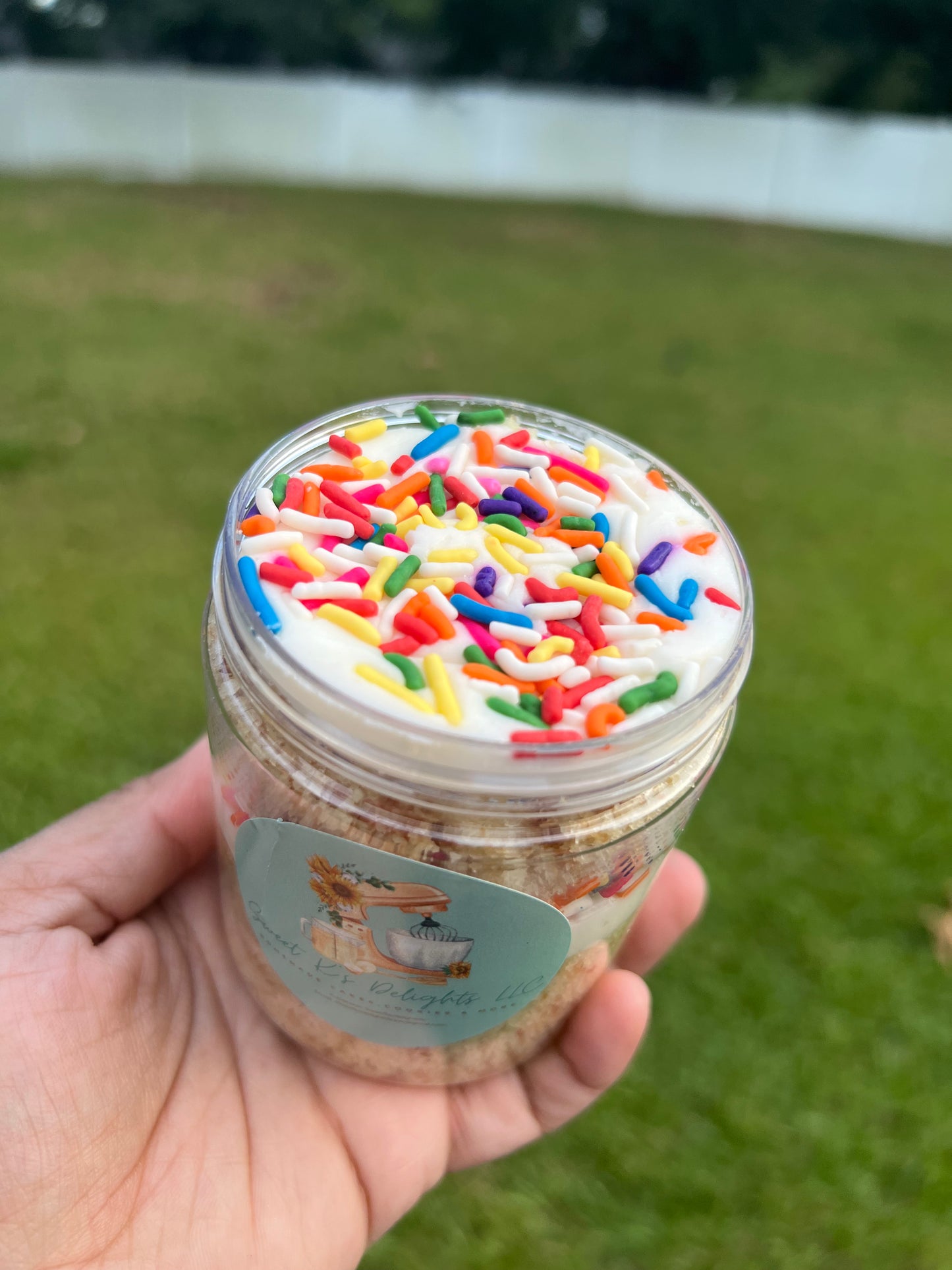 Puertorican Almond Cake Jar