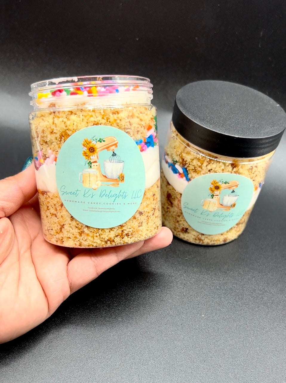 Funfetti Cake Jar