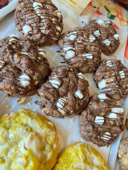 Rocky Road Chocolate Cookie