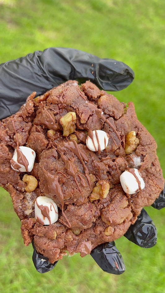 Rocky Road Chocolate Cookie